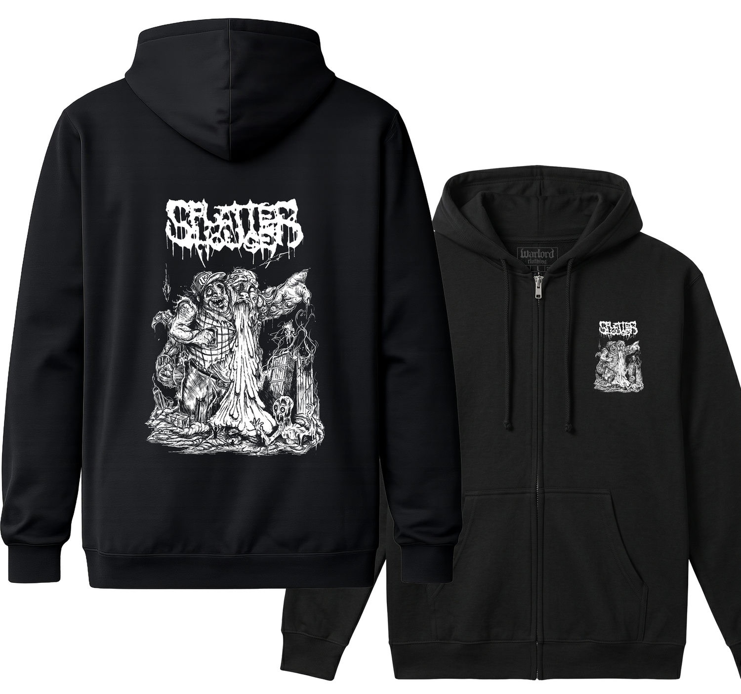 Splatterhouse - Zipper Hoodie