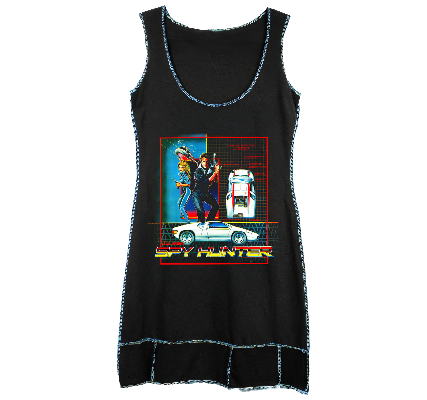 Spy Hunter - T-Shirt Dress