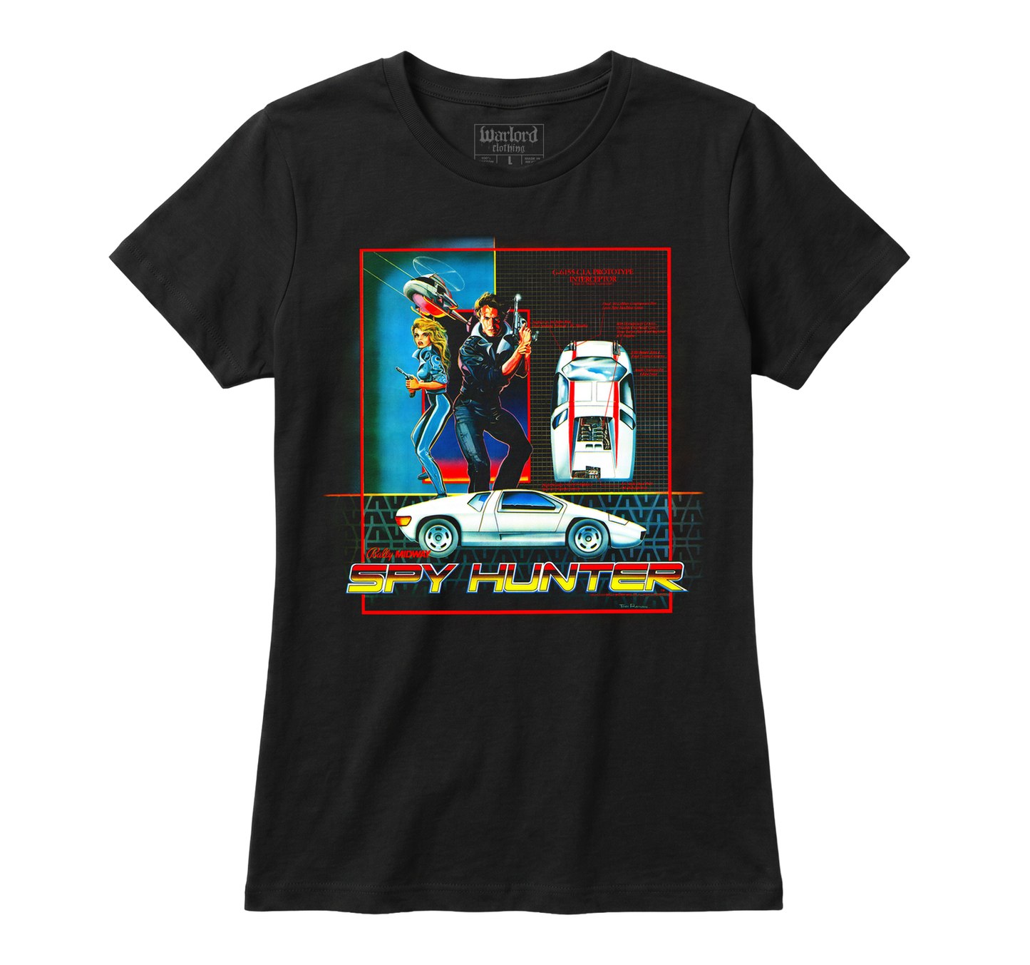 Spy Hunter - Girlie Tee