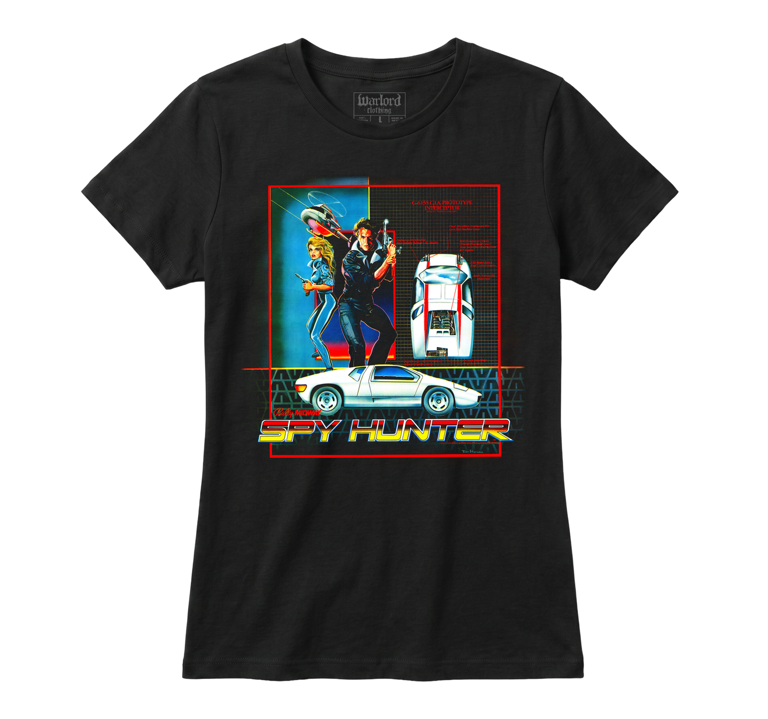 Spy Hunter - Girlie Tee