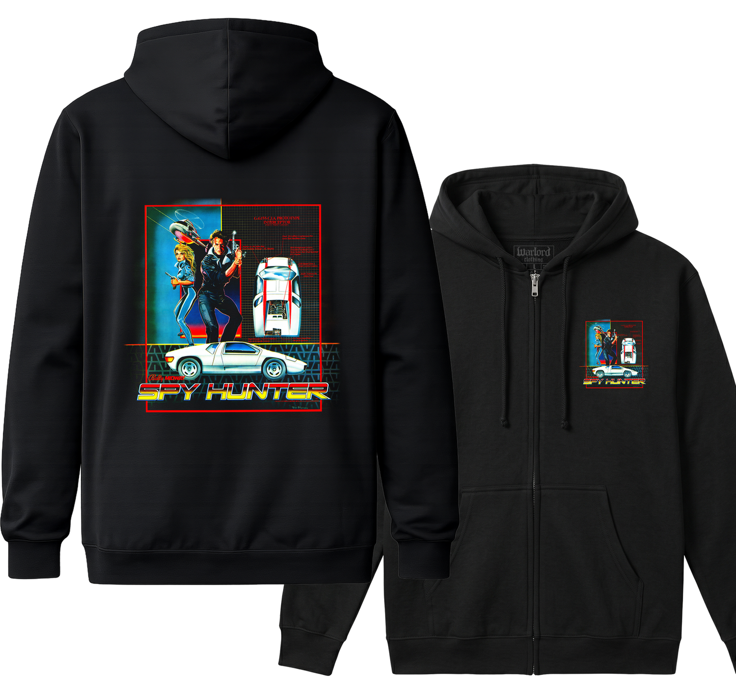 Spy Hunter - Zipper Hoodie