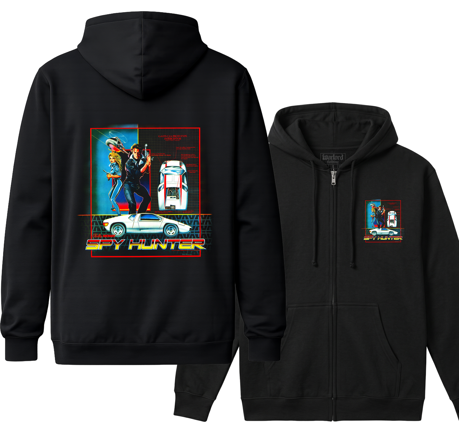 Spy Hunter - Zipper Hoodie