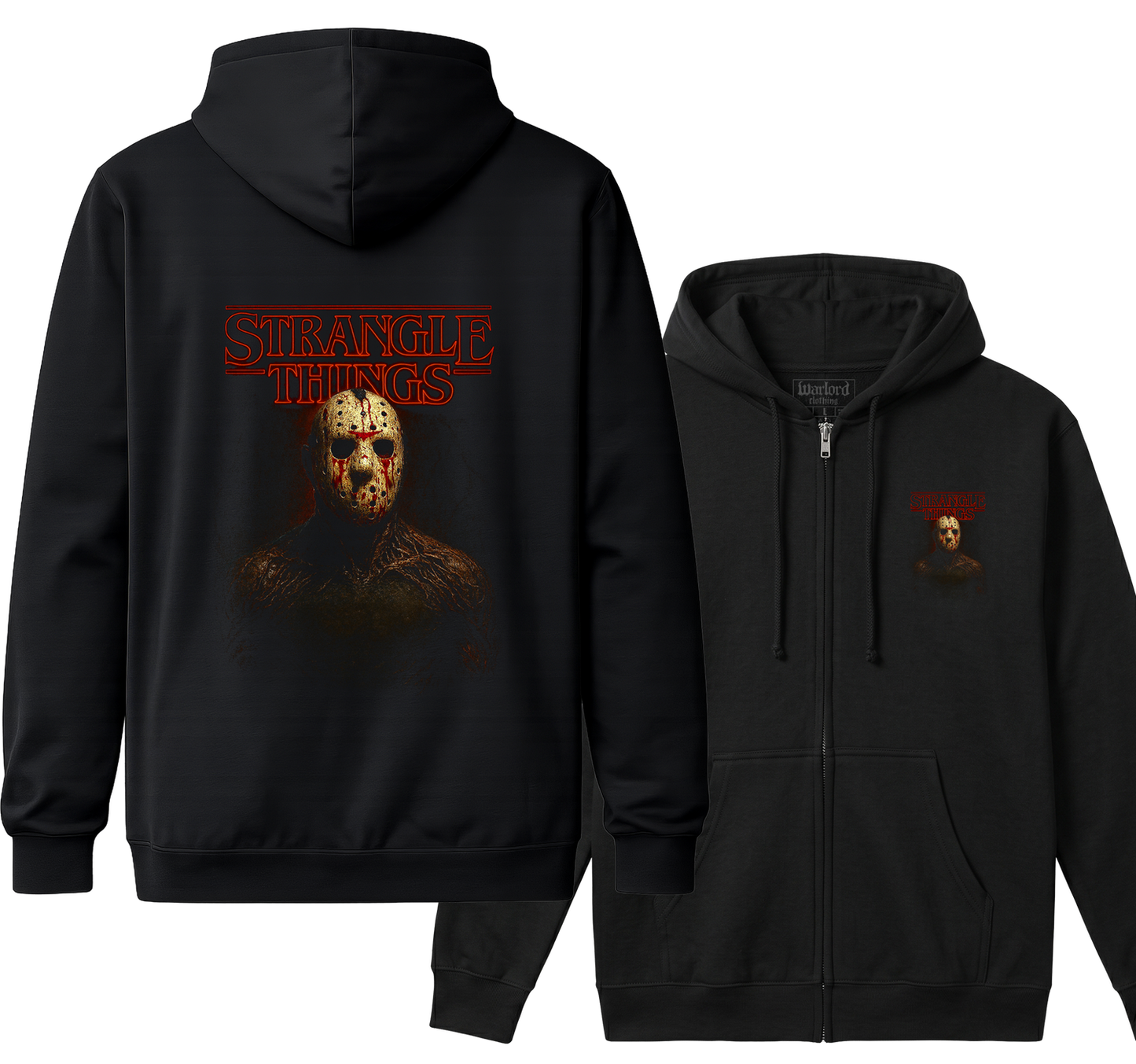 Strangle Things - Zipper Hoodie