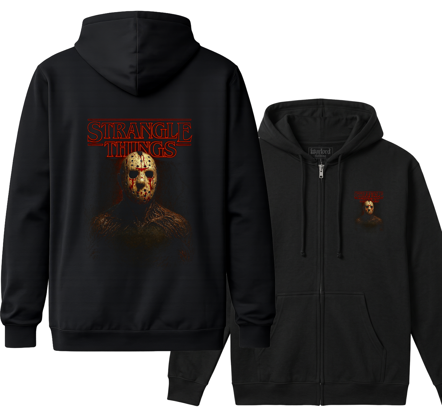 Strangle Things - Zipper Hoodie