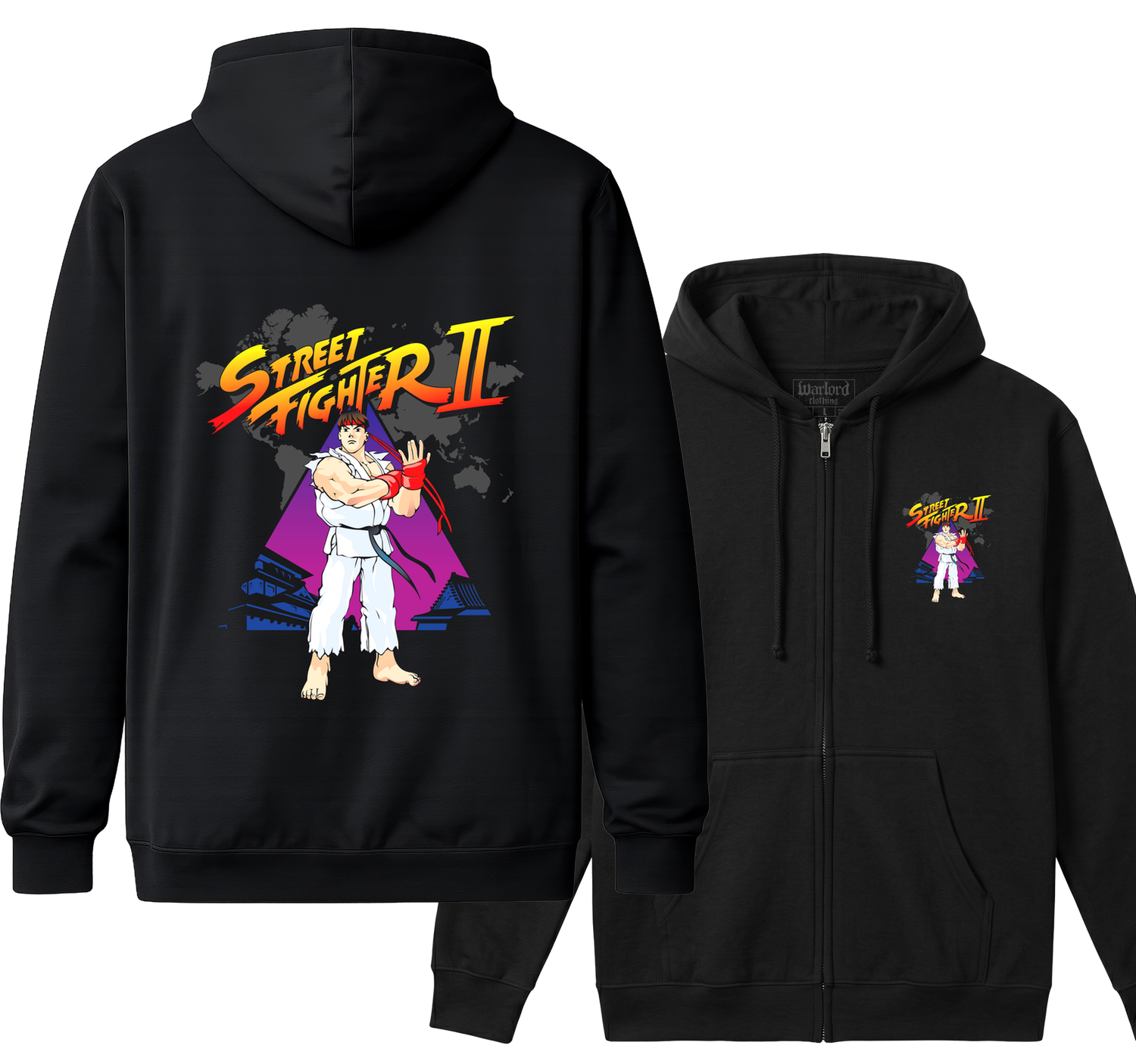 Street Fighter 2 - Zipper Hoodie