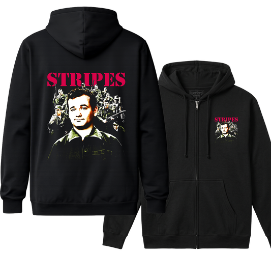 Stripes - Zipper Hoodie