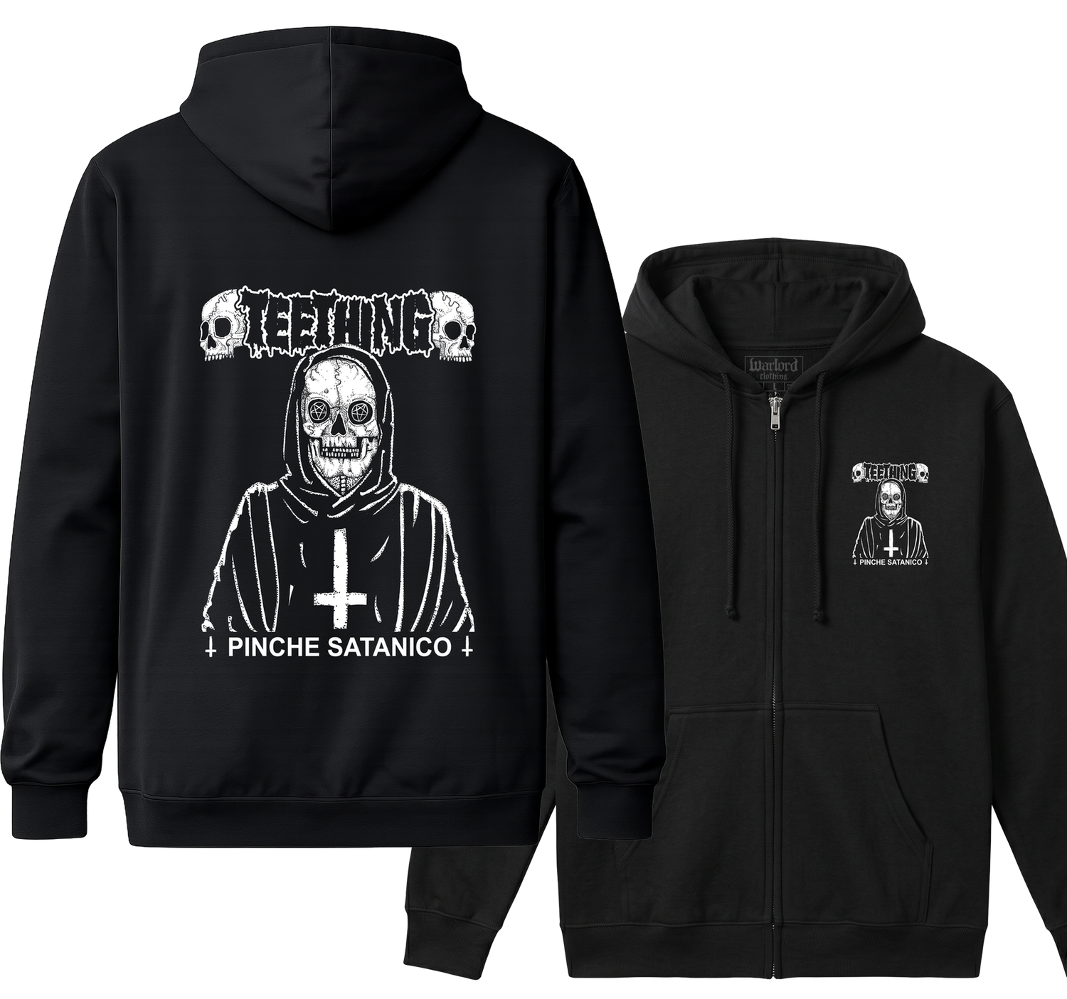 Teething - Zipper Hoodie