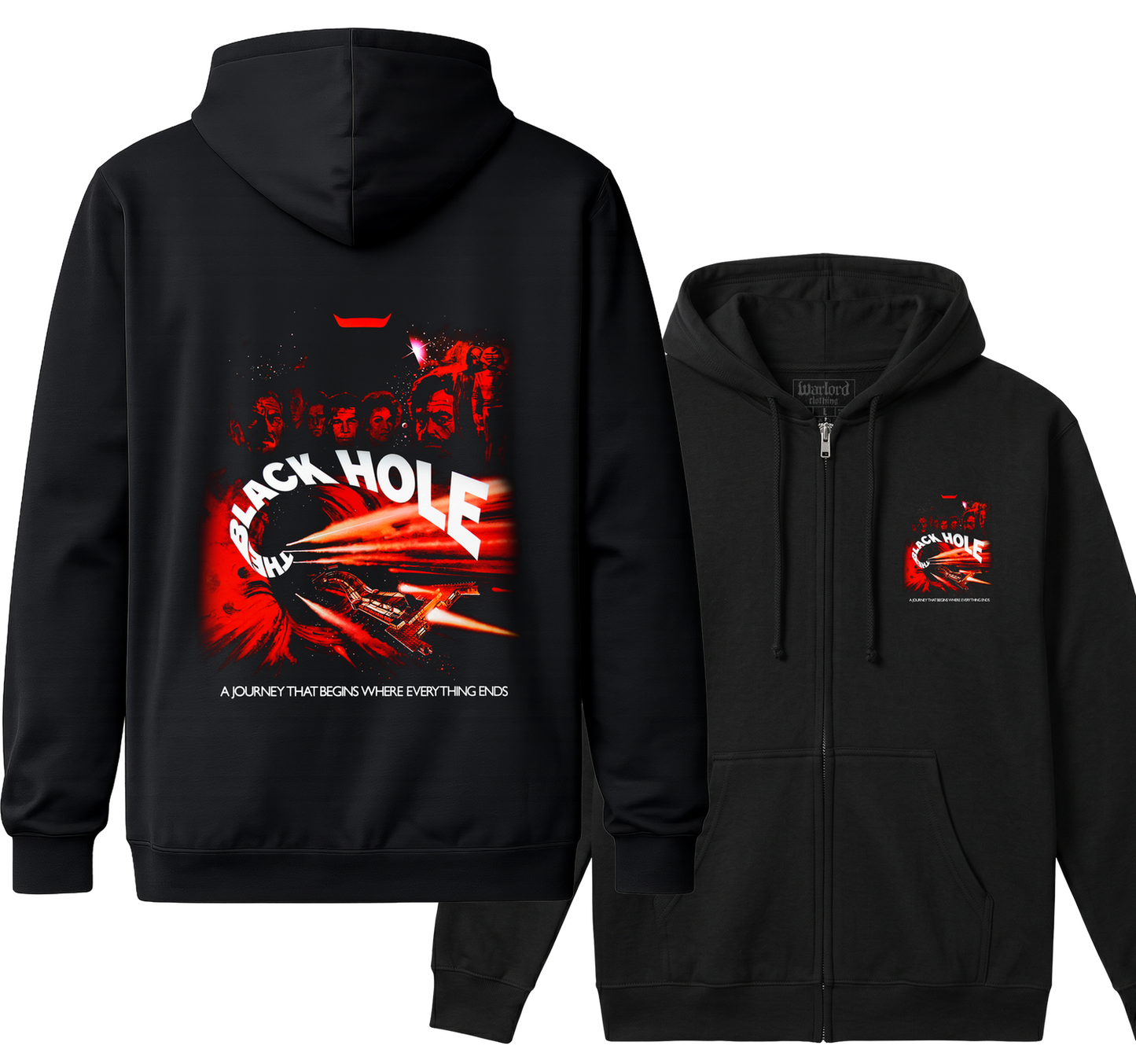 The Black Hole - Zipper Hoodie