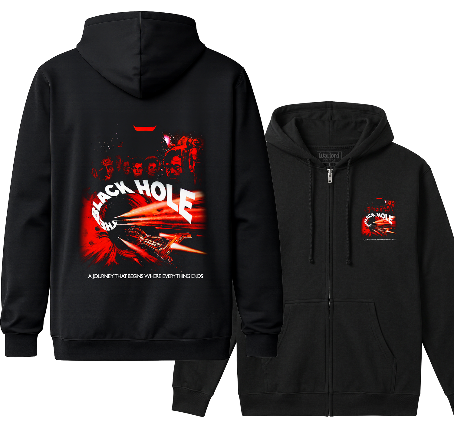 The Black Hole - Zipper Hoodie