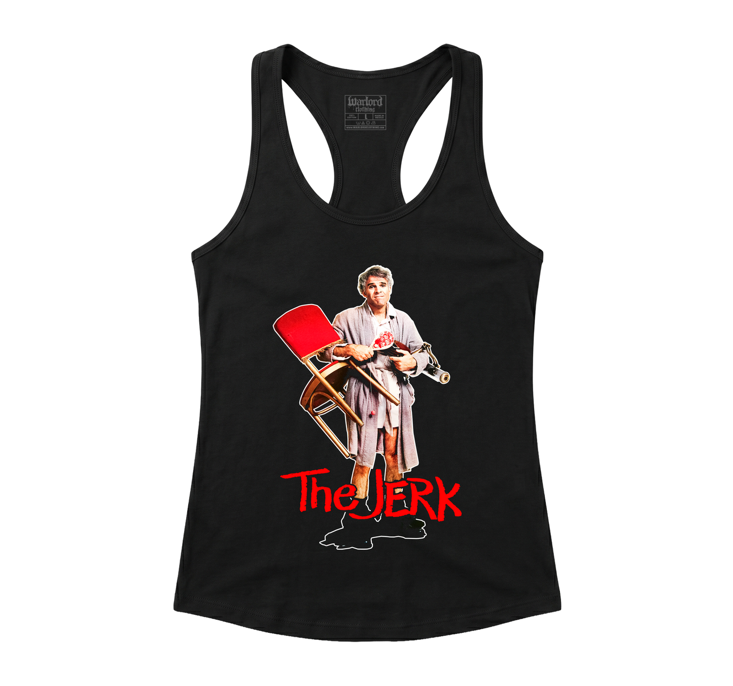 The Jerk Poster - Racerback Tank