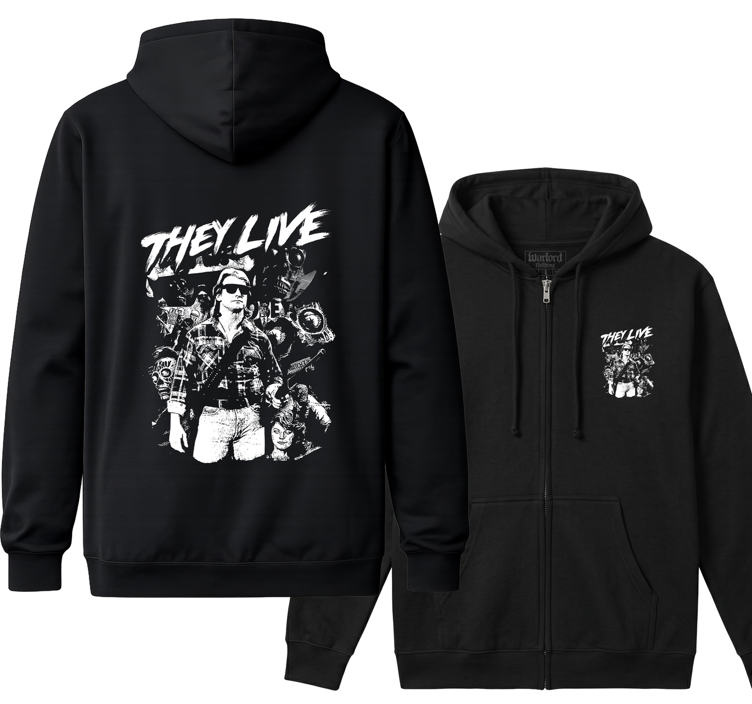 They Live - Zipper Hoodie
