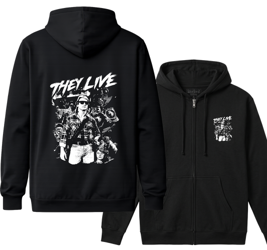 They Live - Zipper Hoodie