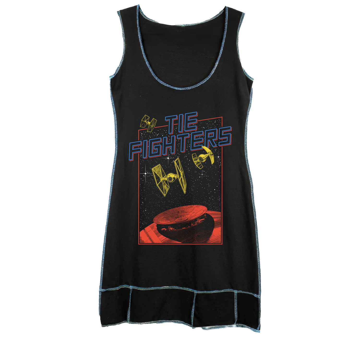 Tie Fighters - T-Shirt Dress