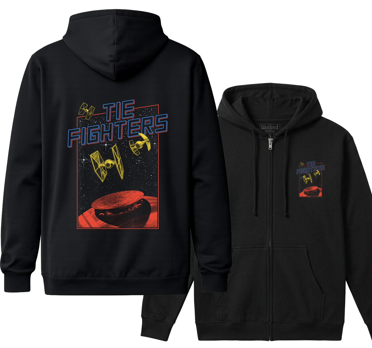 Tie Fighters - Zipper Hoodie