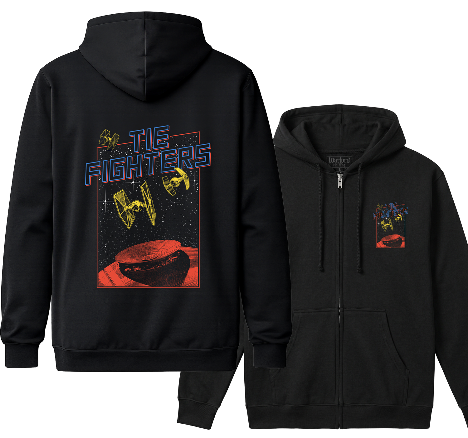 Tie Fighters - Zipper Hoodie