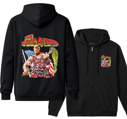 Toxic Avenger - Zipper Hoodie