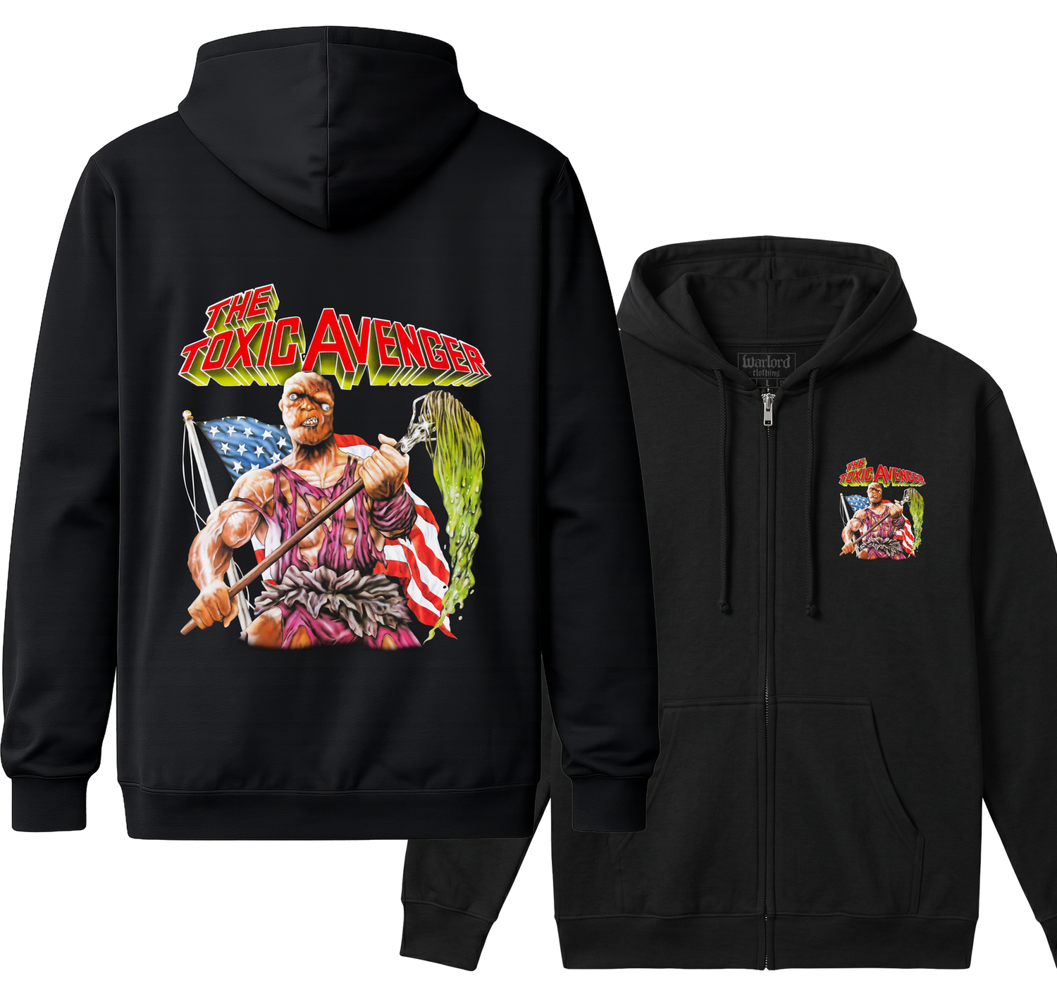 Toxic Avenger - Zipper Hoodie