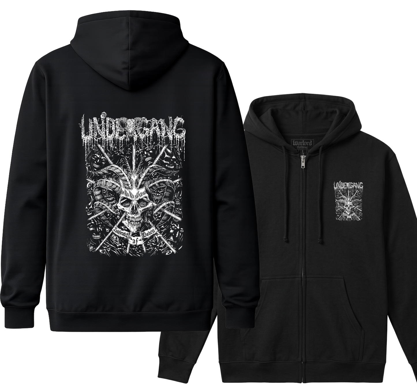 Undergang - Zipper Hoodie