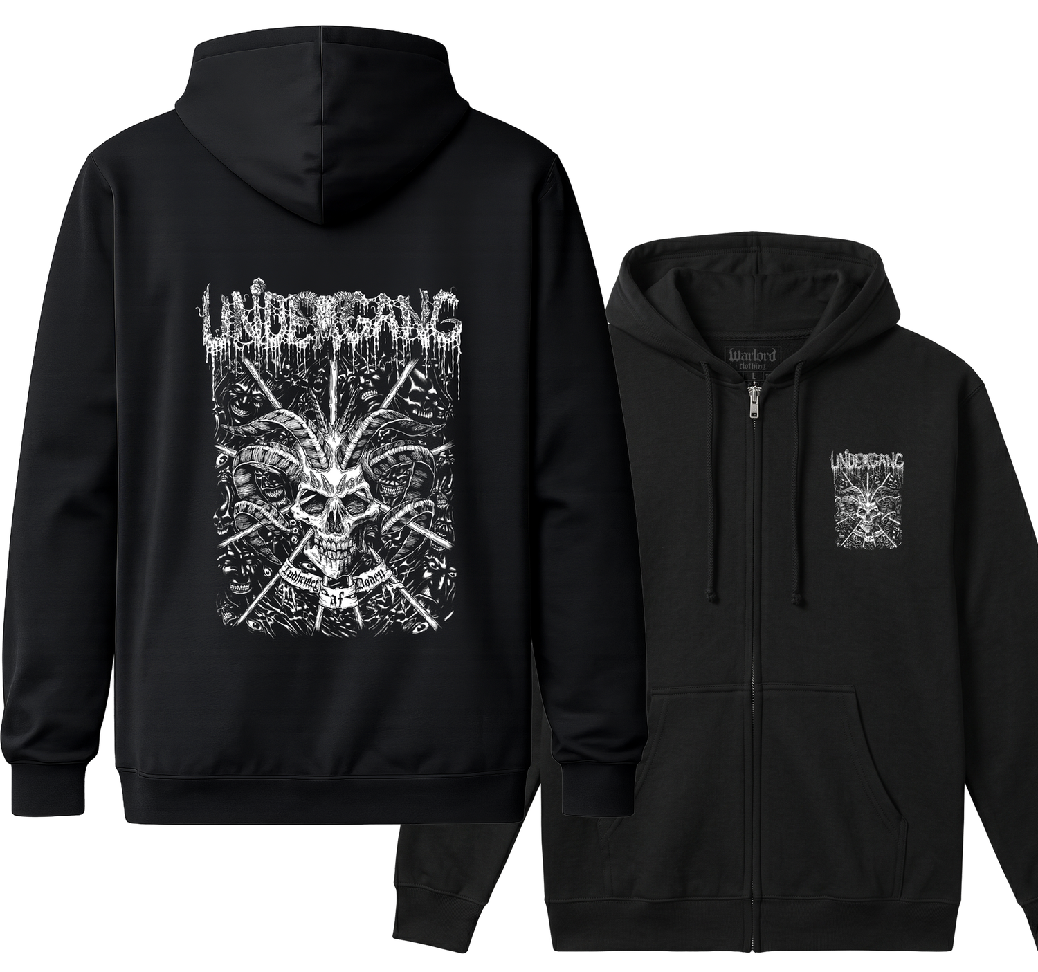 Undergang - Zipper Hoodie