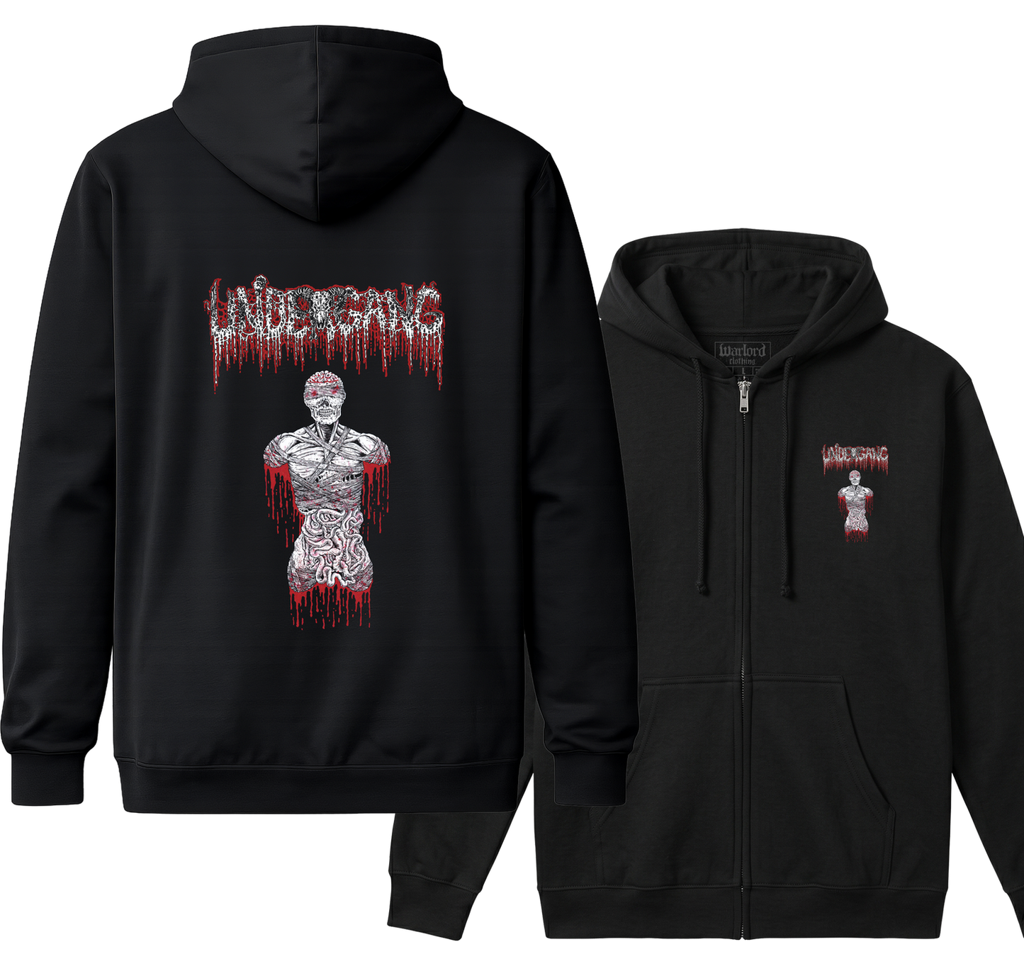 Undergang - Zipper Hoodie