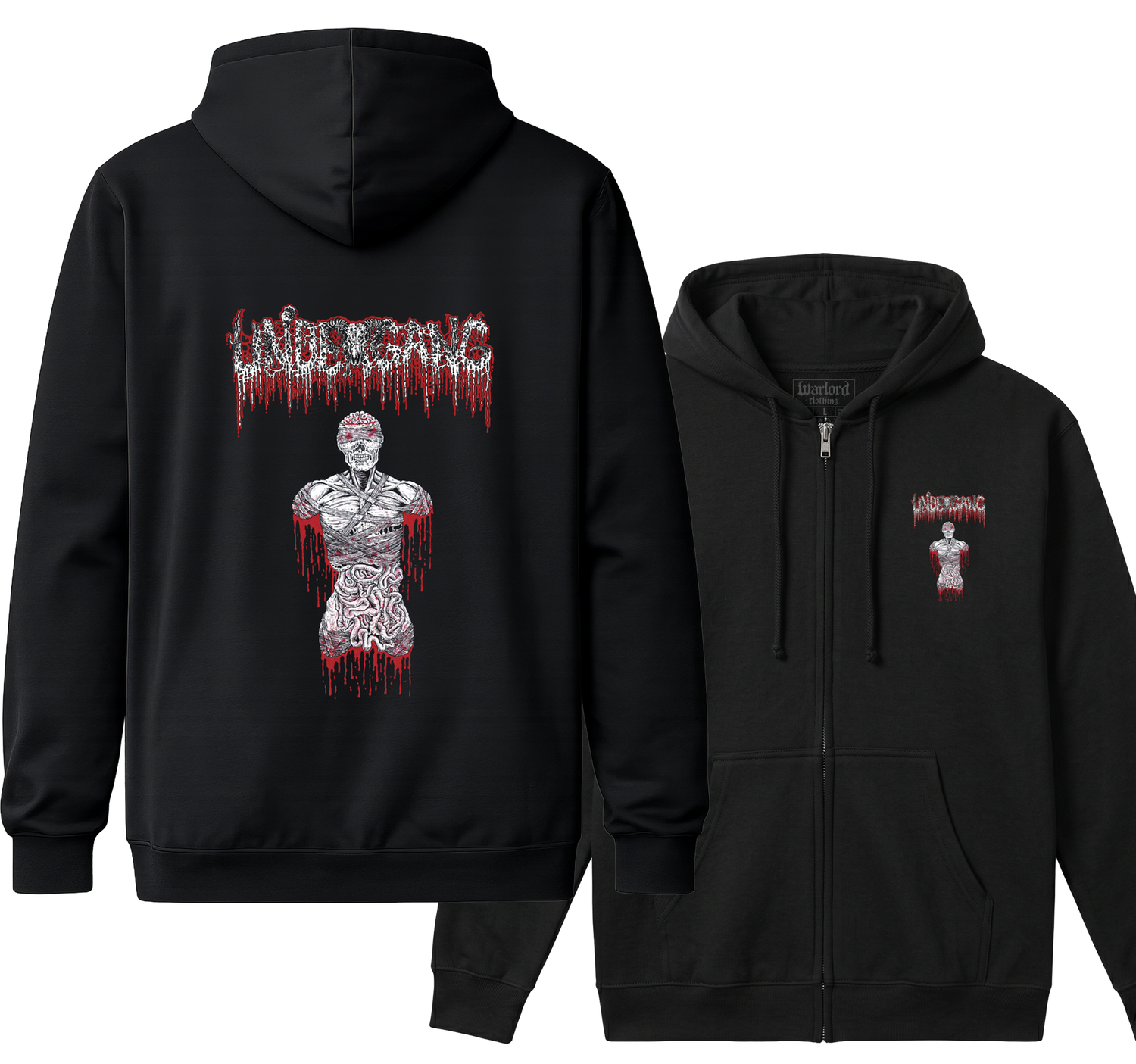 Undergang - Zipper Hoodie