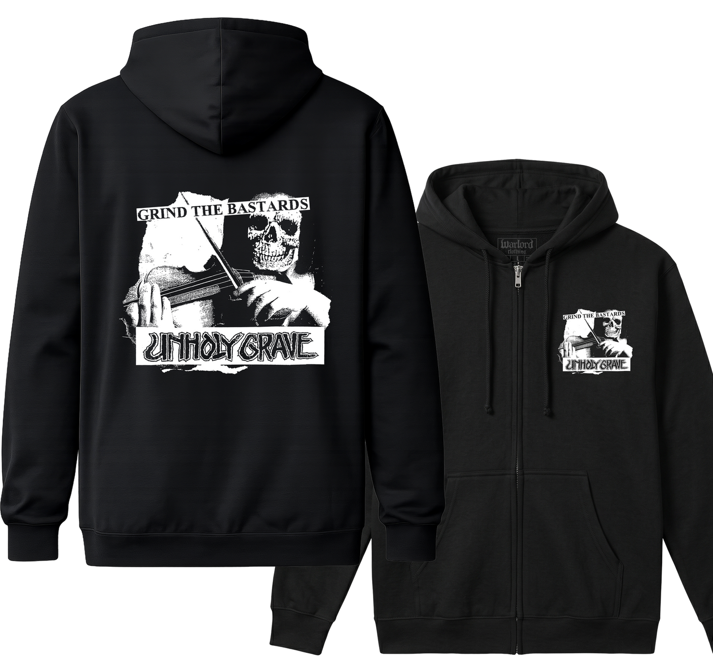 Unholy Grave - Zipper Hoodie
