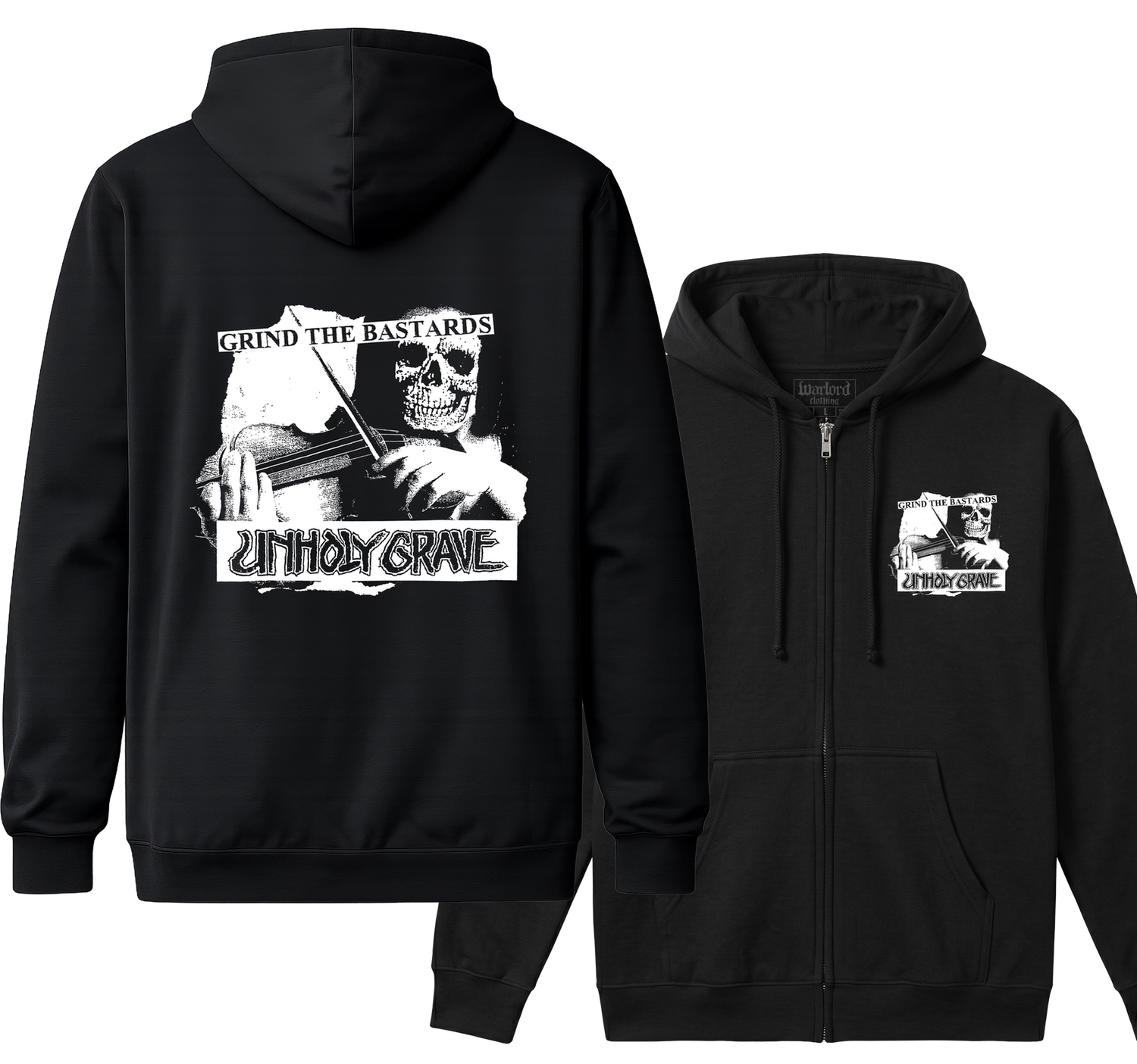 Unholy Grave - Zipper Hoodie