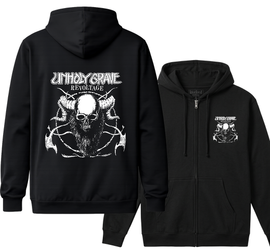 Unholy Grave - Zipper Hoodie