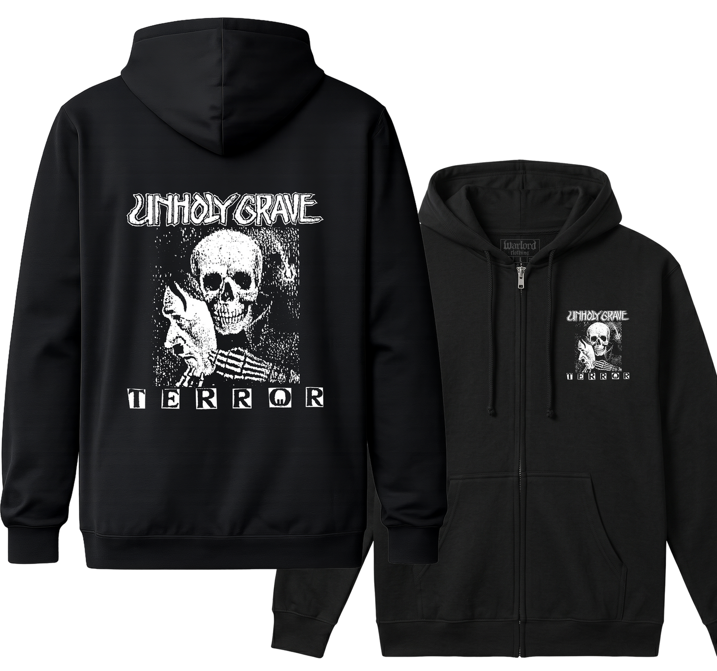 Unholy Grave - Zipper Hoodie