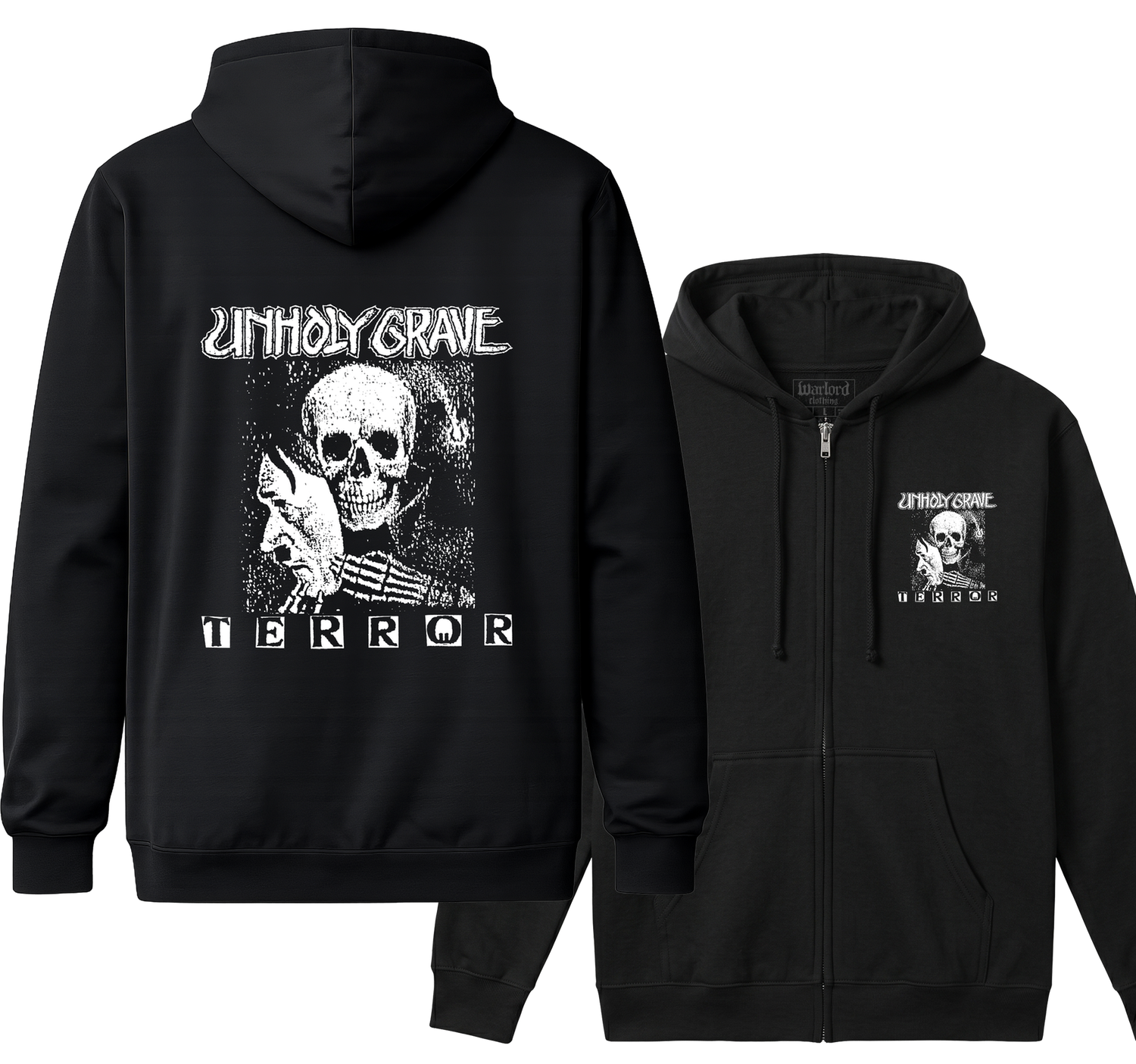 Unholy Grave - Zipper Hoodie