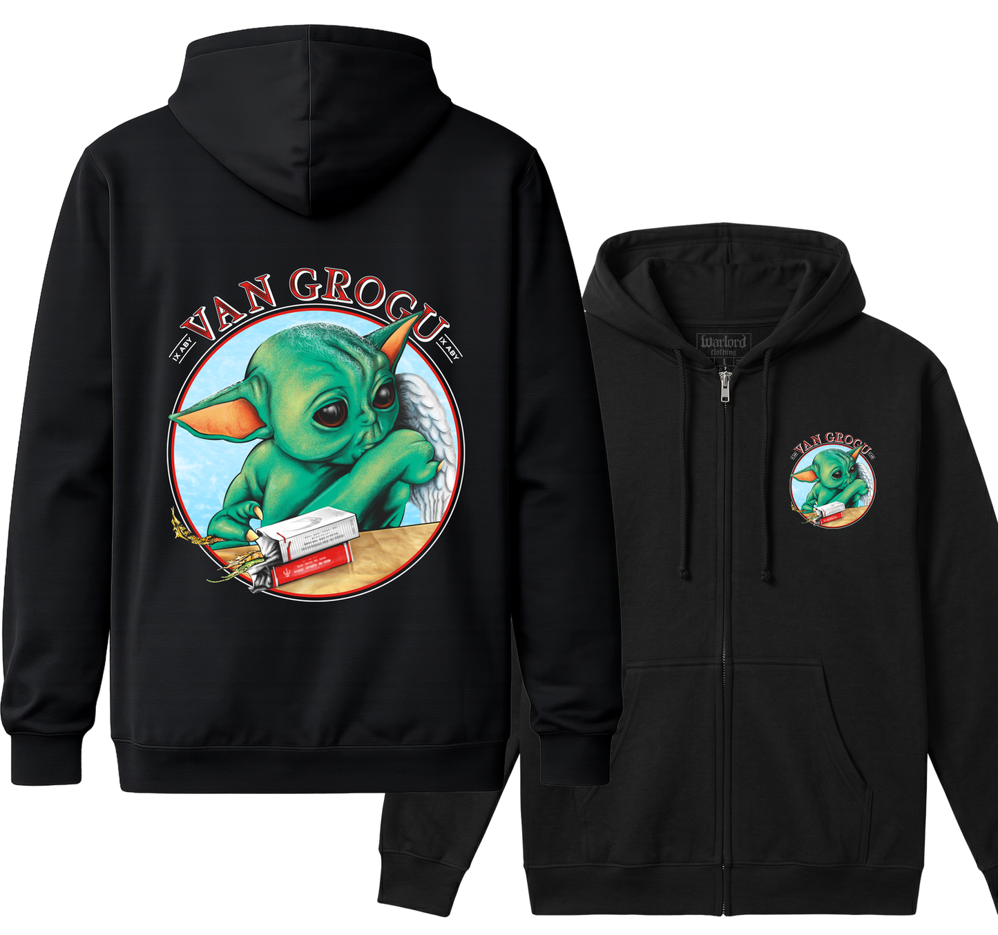 Van Grogu - Zipper Hoodie