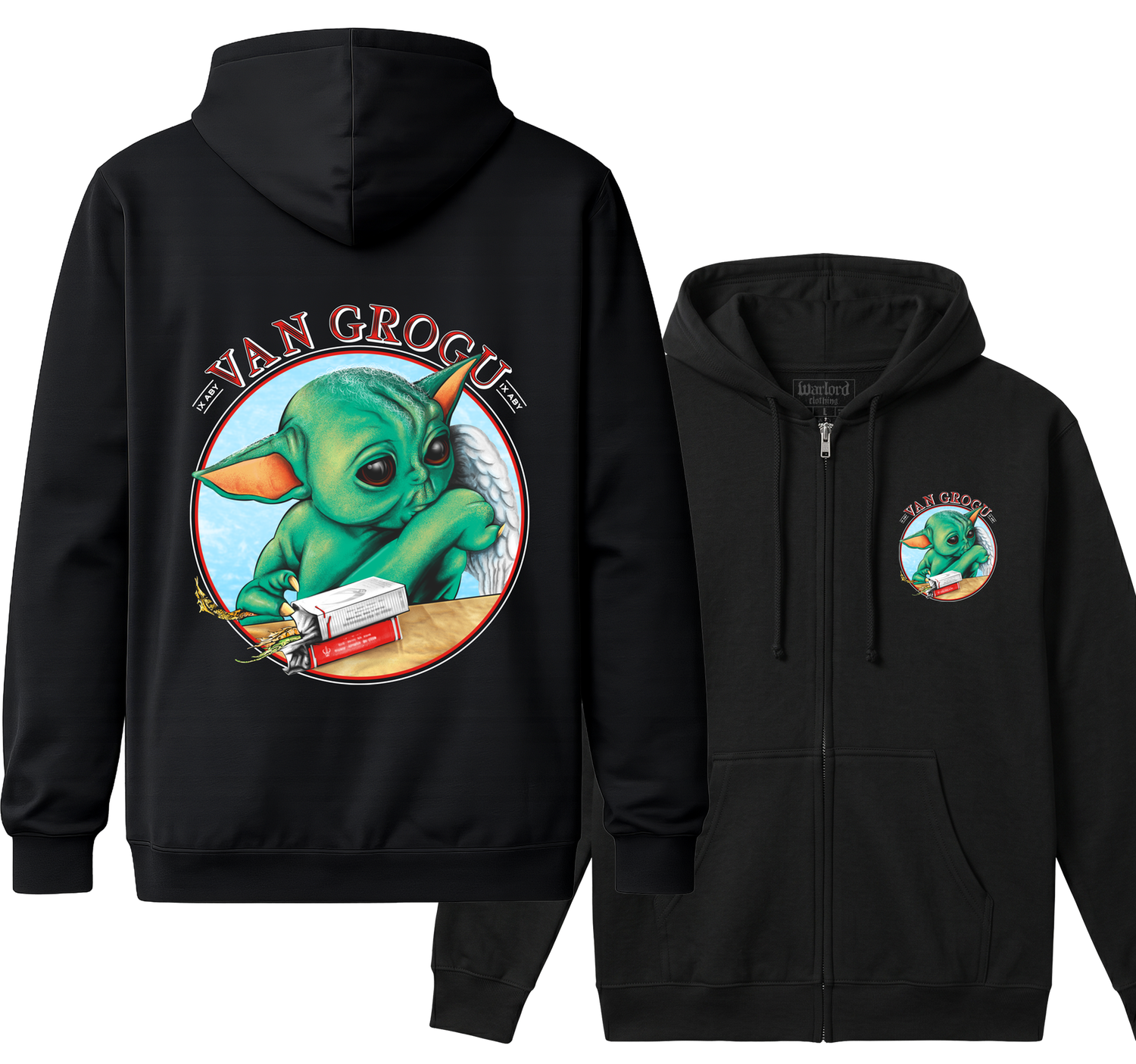 Van Grogu - Zipper Hoodie