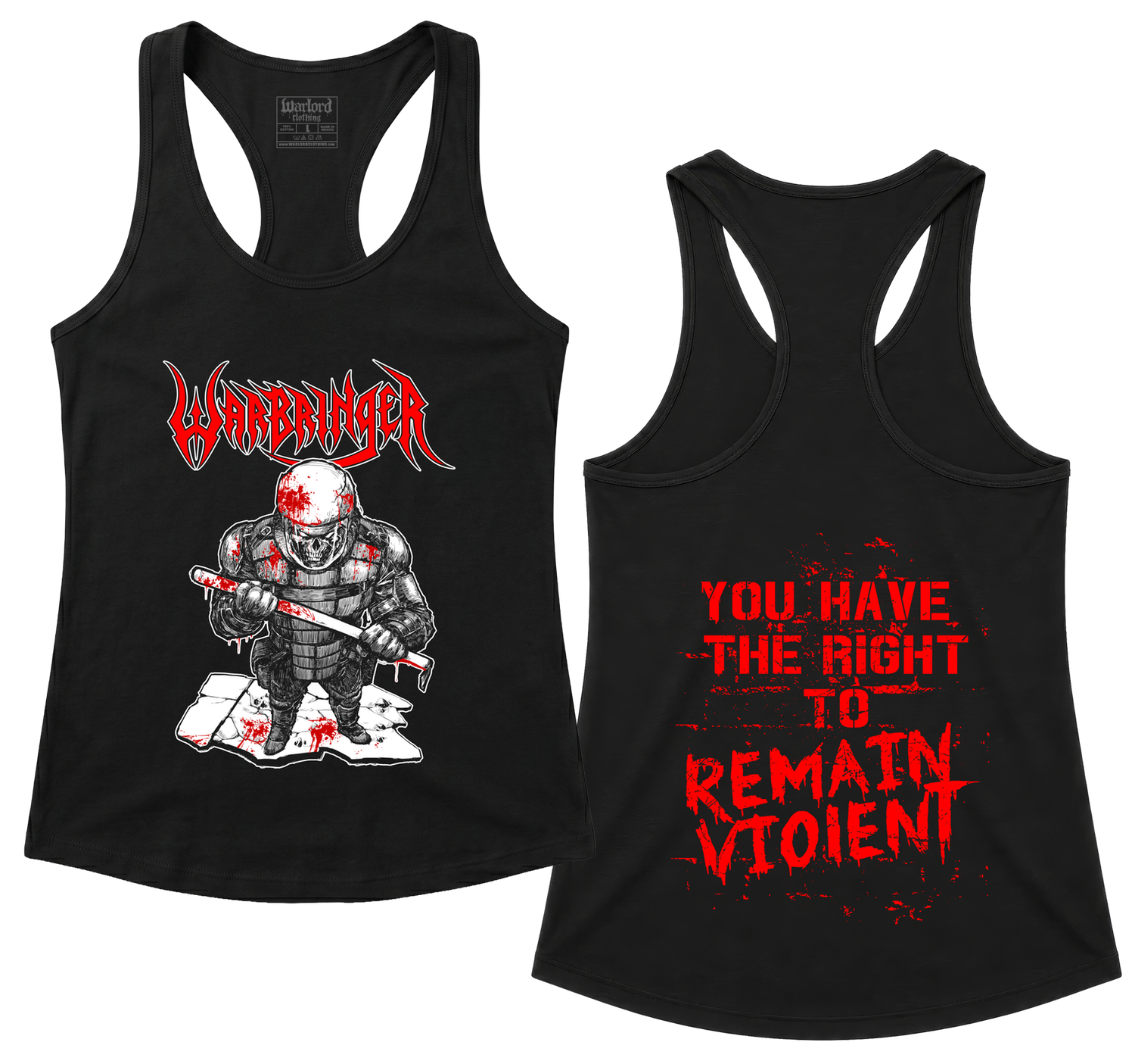 Warbringer - Racerback Tank