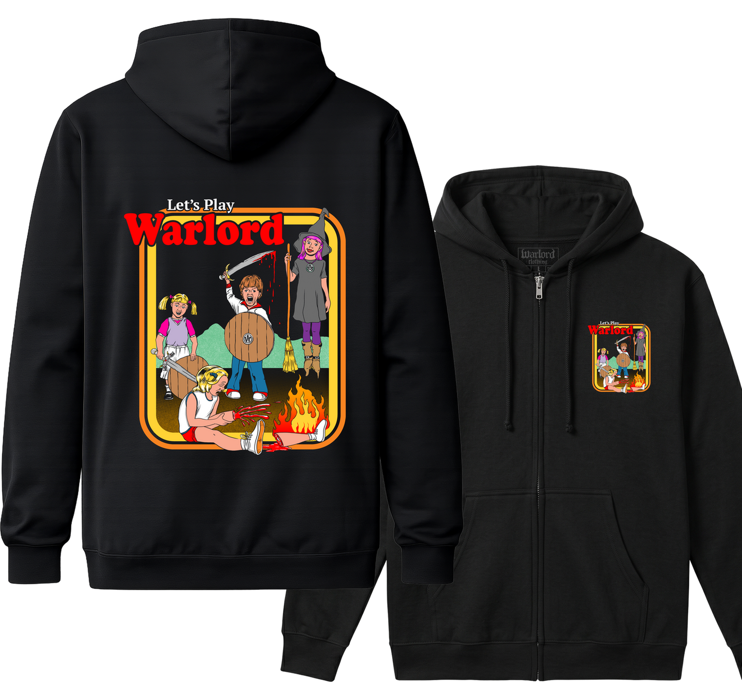 Warlord Clothing - Zipper Hoodie