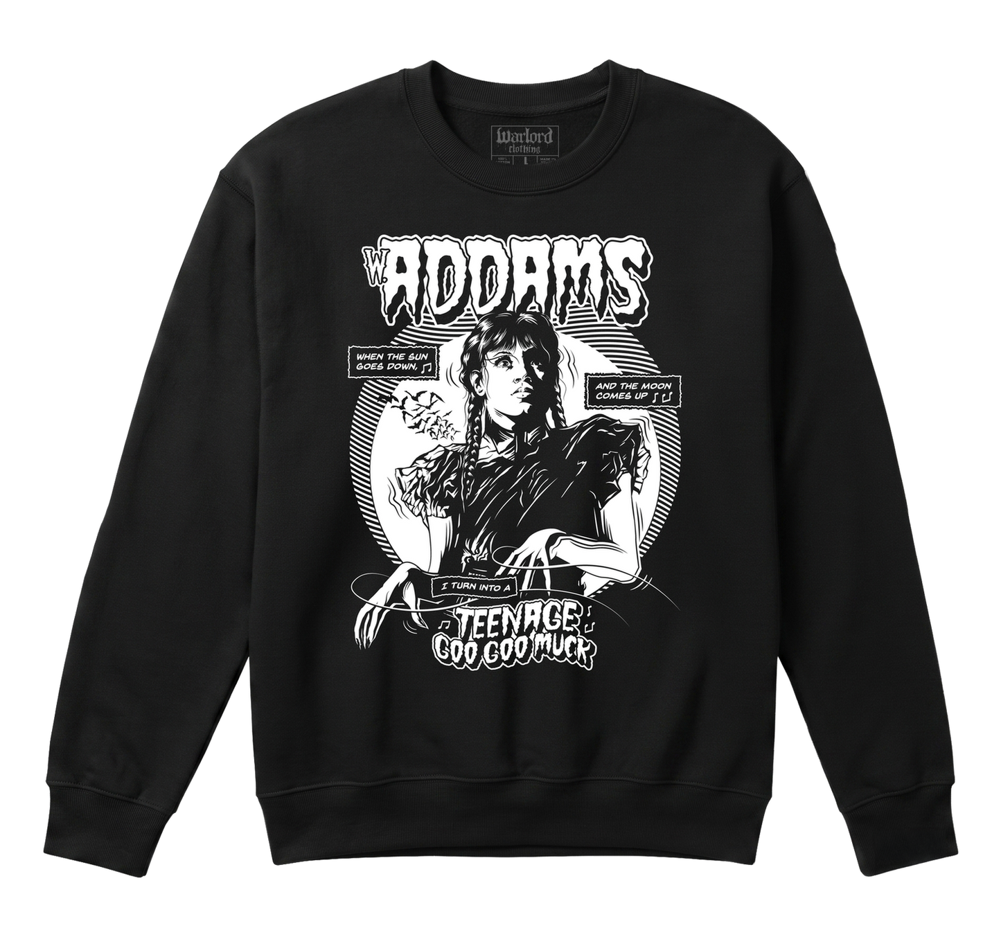 Wednesday Addams - Crewneck Sweatshirt