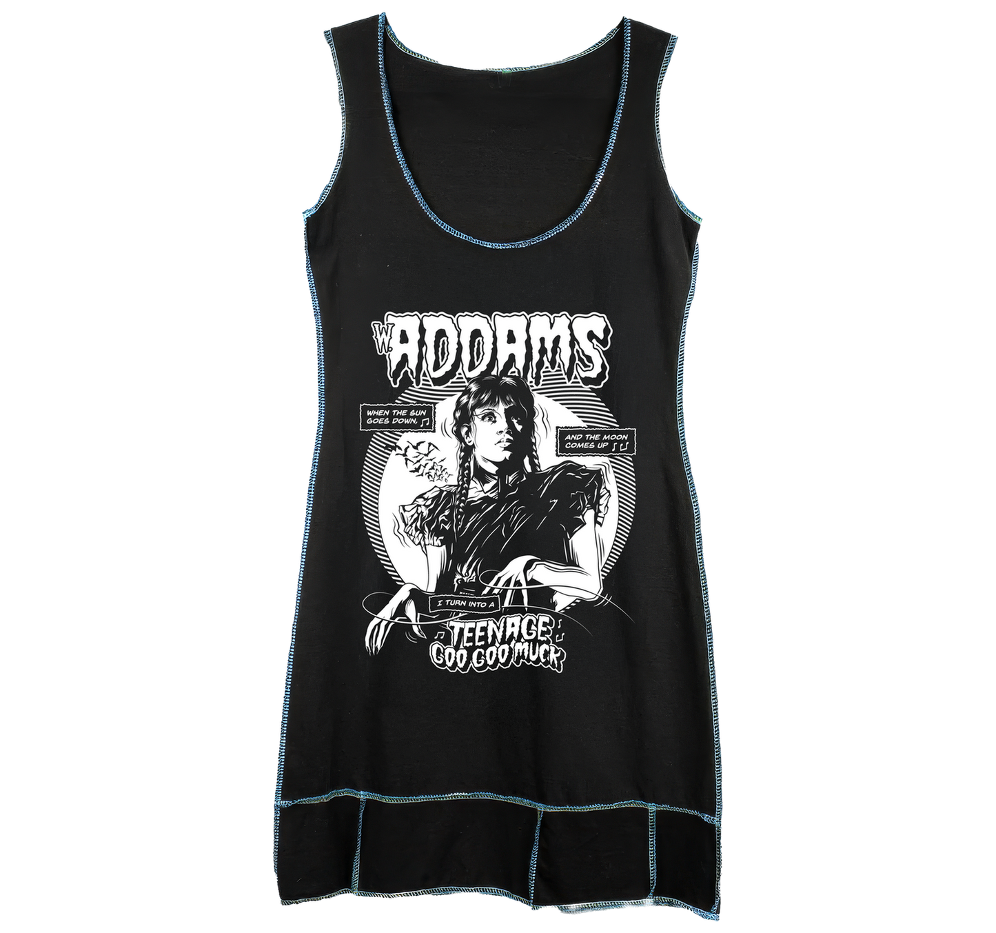 Wednesday Addams - T-Shirt Dress
