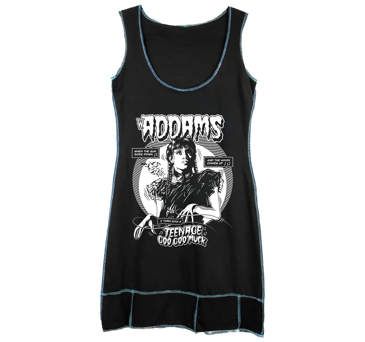 Wednesday Addams - T-Shirt Dress