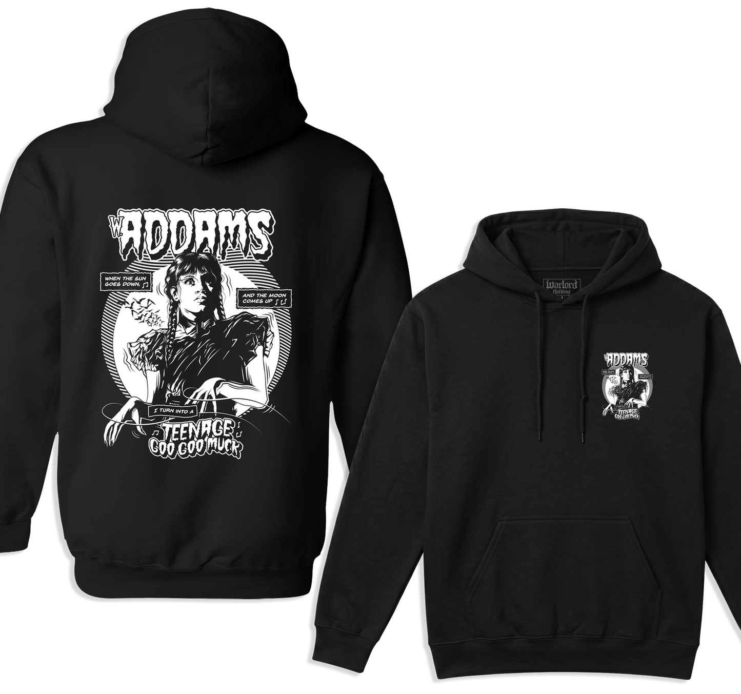 Wednesday Addams - Pullover Hoodie