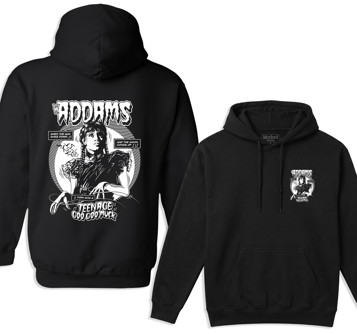 Wednesday Addams - Pullover Hoodie