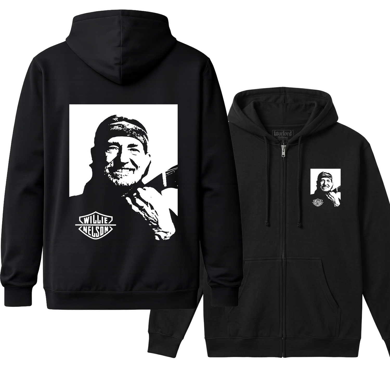 Willie Nelson - Zipper Hoodie