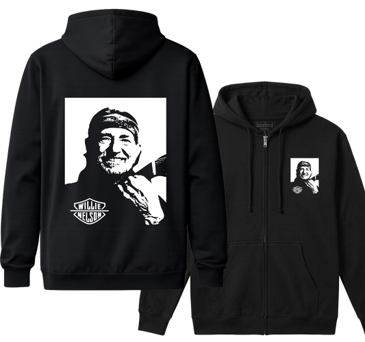 Willie Nelson - Zipper Hoodie