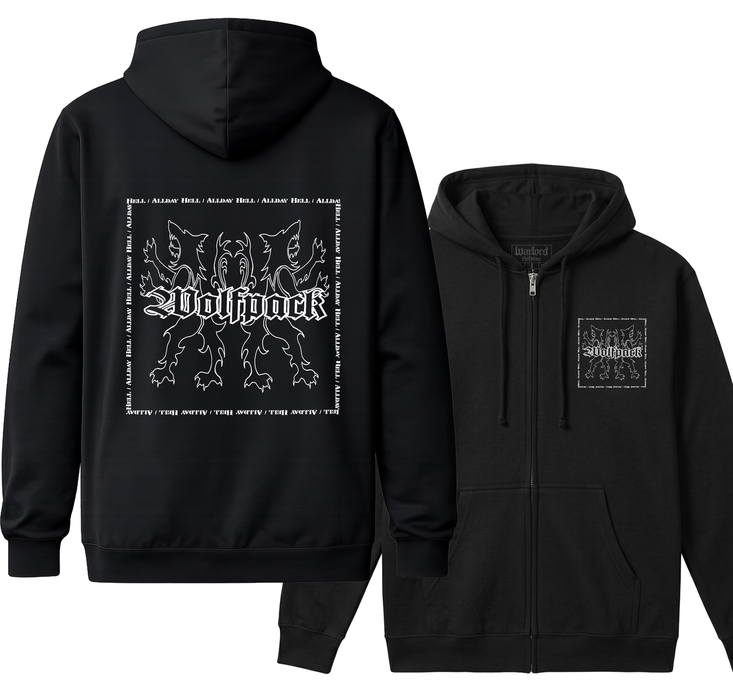 Wolfpack - Zipper Hoodie