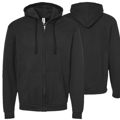 Zipper hoodie detail