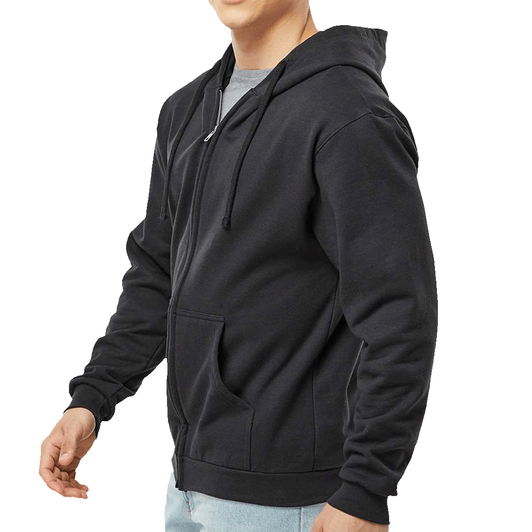 Zipper hoodie detail