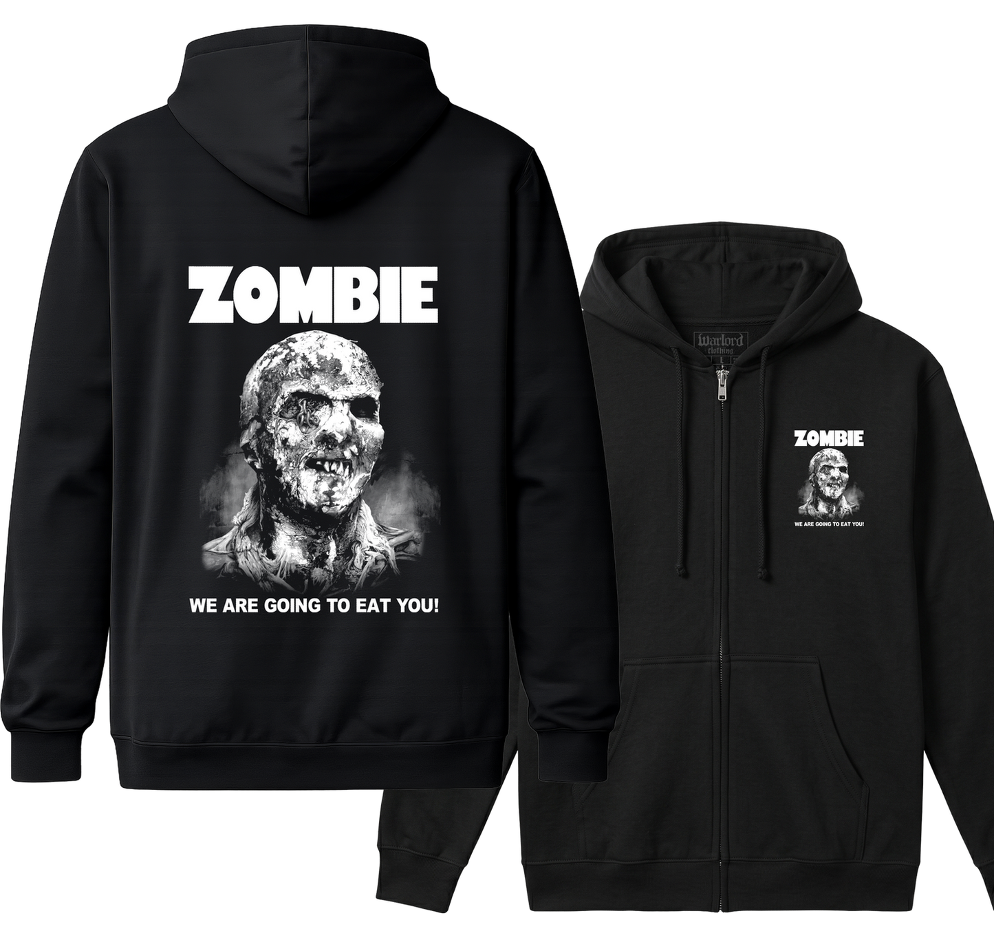 Zombie - Zipper Hoodie