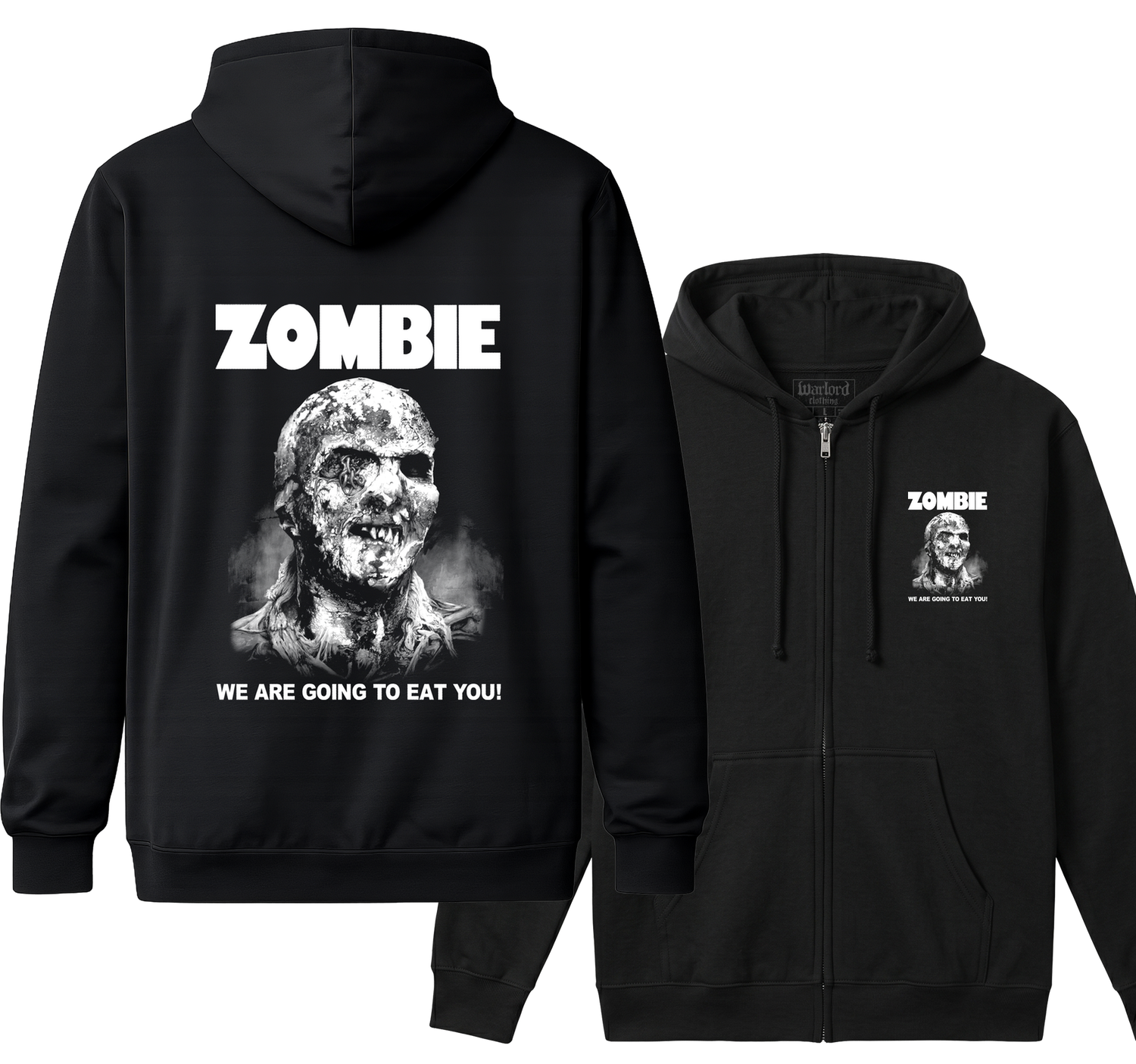 Zombie - Zipper Hoodie