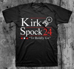 Kirk & Spock for 2024